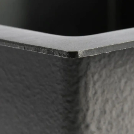 Мойка кухонная AFLORN Premium АF95050F 50х50х22 см, врезная, сифон с переливом, графит