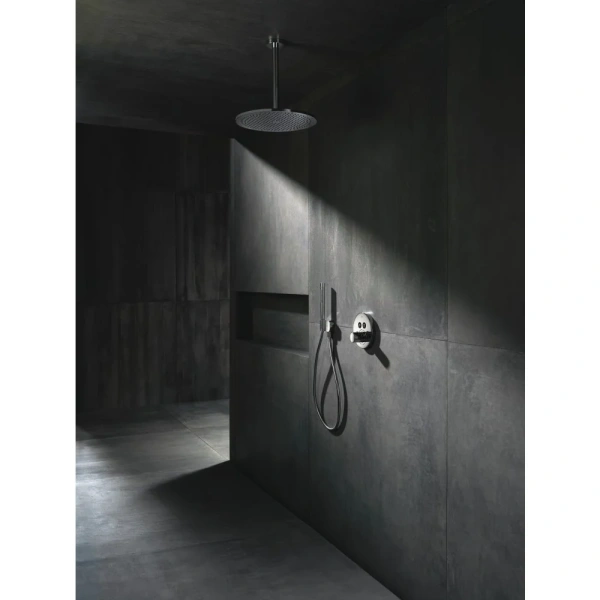 Верхний душ Axor ShowerSolutions. 350. 1 jet. потолочным подсоединением. сталь 26035800