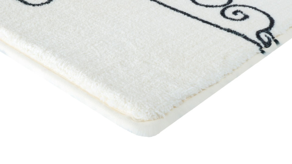 Коврик для ванной Fixsen Teddy Air 1-ый, FX-6001T, белый, 50х80см
