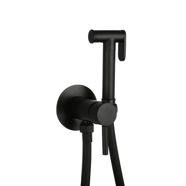 Смеситель встраиваемый RoxenBath Santi 500940-B с гигиеническим душем