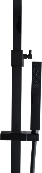 Душевая стойка Allen Brau Infinity 5.21012-31 черный матовый