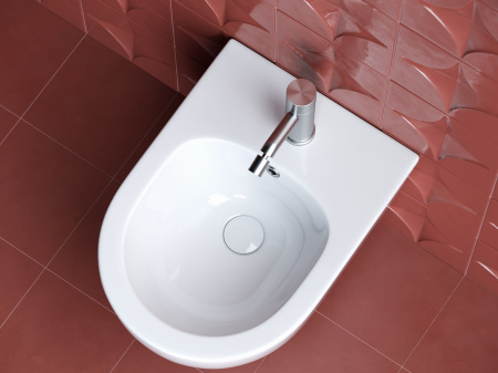 Подвесное биде Ceramicanova Forma, белый, CN3010
