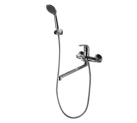 Смеситель для ванны Bravat FIT F6135188CP-LB-RUS, хром