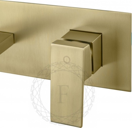 Cмеситель для раковины FILARETE Fing FL4040 (Матовое золото)