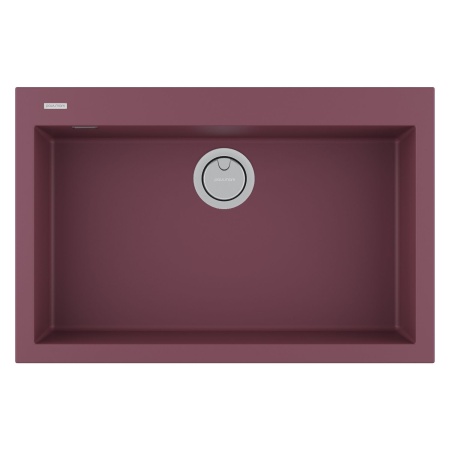 Мойка DECORATION 76, ACRYSTONE, PM937650-ME, MERLOT, 760х500 мм, Paulmark