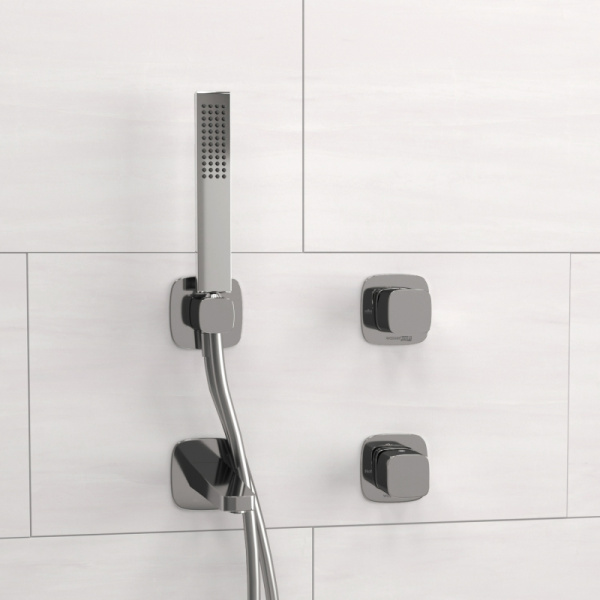 Встраиваемый комплект для ванны WasserKRAFT с лейкой и изливом A8651.312.314.326.087.103