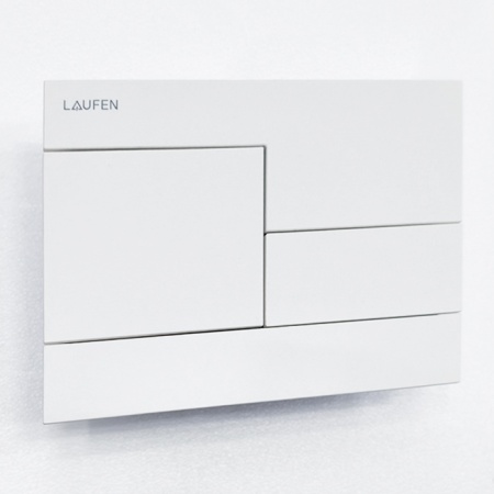 Laufen INEO Skyline Клавиша смыва керамическая, цвет: белый матовый 9.0011.9.757.000.1