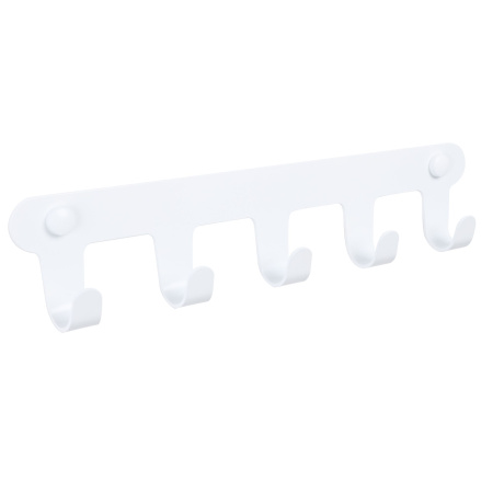 Планка 5 крючков Fixsen, FX-805W-5, белый