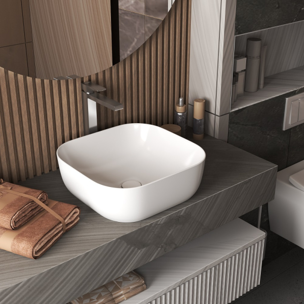 Раковина чаша D&K Venice DT1020616, белый