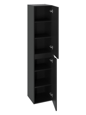 Orange Line Li-35Pub Пенал подвесной 35 правый, матовый черный