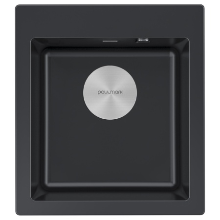 Мойка KANTE 45, IT-GRANIT, PM104651-AN, антрацит, 460х510 мм, Paulmark