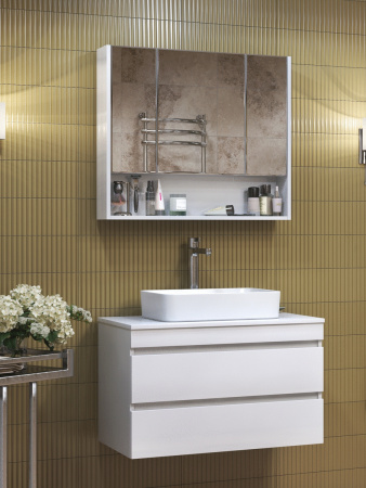 Зеркальный шкаф VIGO Urban zsh.URB.80, 80 см