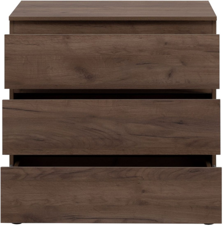 Комод Aquanet Сканди 800x480 Дуб крафт (3 ящика)