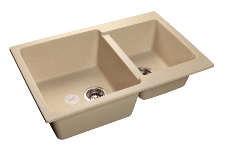 Кухонная мойка GranFest PRACTIK P-780K бежевый