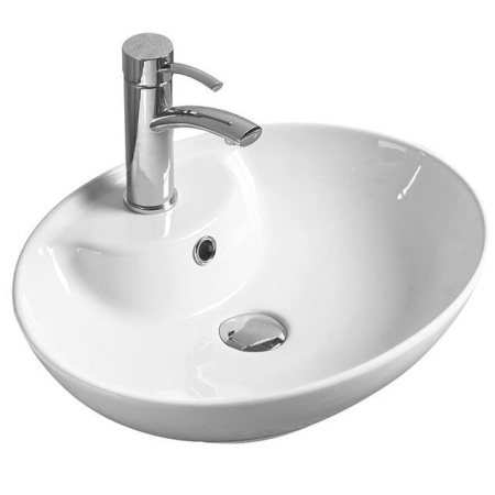 Раковина керамическая (накладная)  SantiLine SL-1043