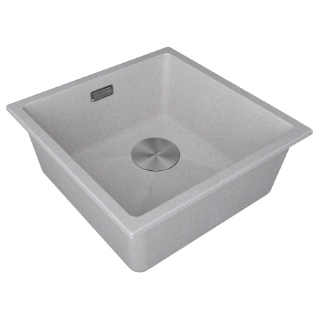 Мойка LUMI 45UNI-SKEW, IT-GRANIT, LU45SK-BE, бежевый, 455х440, Paulmark