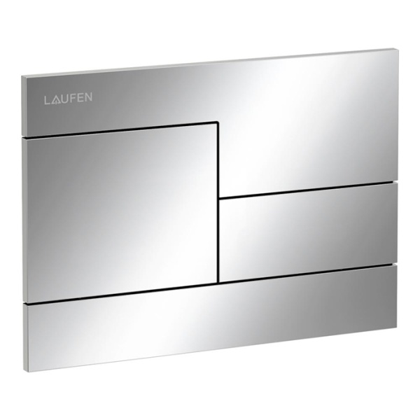 Laufen INEO SKYLINE Клавиша смыва, цвет: хром глянцевый 9.0011.8.004.000.1