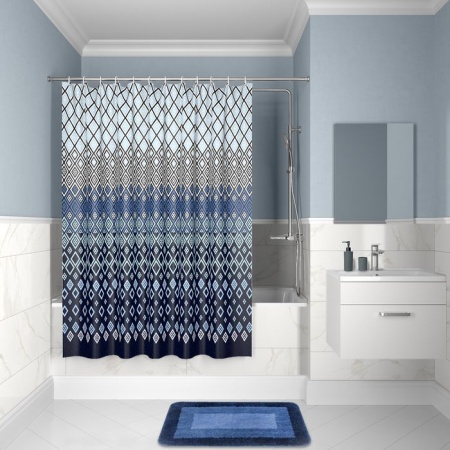 Штора для ванной комнаты 200х180 IDDIS Decor D07P218i11