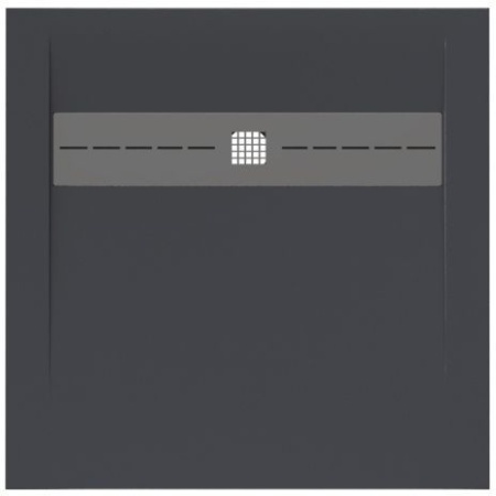 Душевой поддон Allen Brau Infinity 90x90 8.21001-AM антрацит