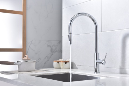 Смеситель для кухни SENSO, хром, Se215180-CR, Paulmark