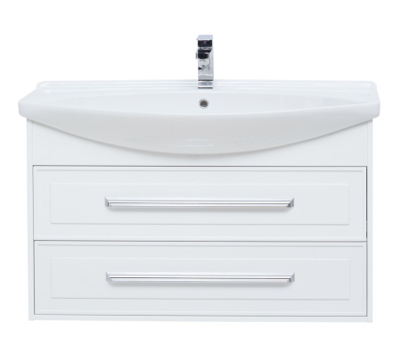 Тумба под раковину Aquanet Остин 105 белый (под раковину Стиль)