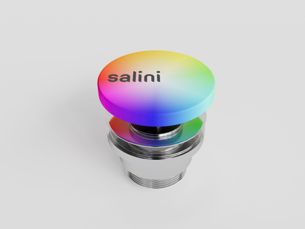 Донный клапан для раковины D 506 покраска по RAL