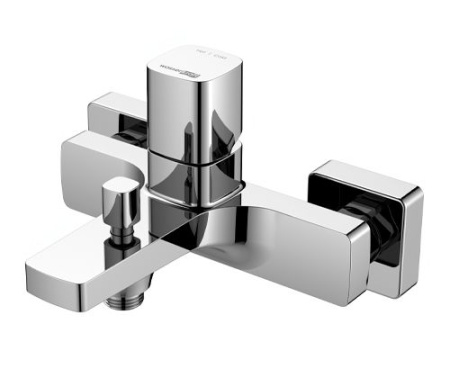 Смеситель для ванны Wasserkraft Naab 8601 с коротким изливом