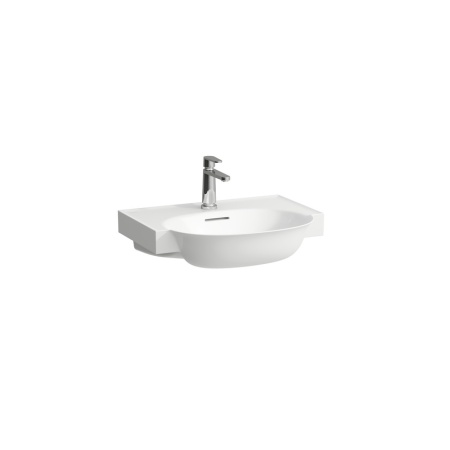 Накладная раковина The New Classic 60х48х14 см, SaphirKeramik, с отв. под смеситель 8.1385.3.000.104.1