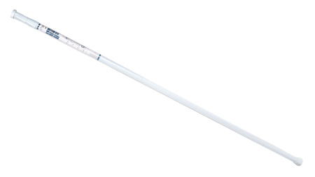 Карниз для ванной раздвижной Fixsen, FX-51-013, алюминий-белый, 140-260 см