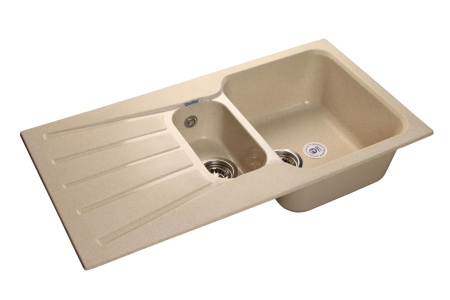 Кухонная мойка GranFest STANDART S-940KL бежевый