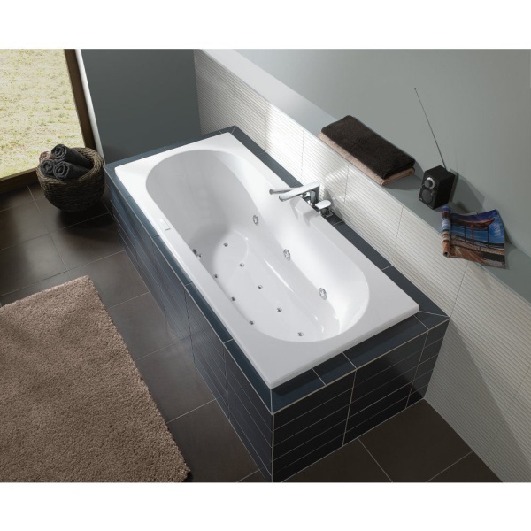 Ванна Villeroy & Boch O.novo 1800 x 800 мм, акриловая, UBA180CAS2V-01