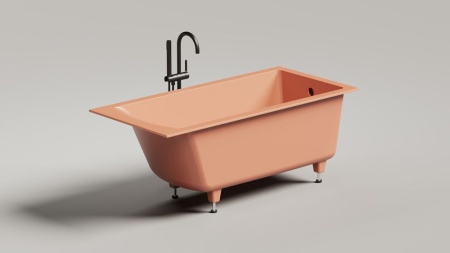 Ванна встраиваемая Salini CASCATA 150x70, S-Sense, матовый белый 105011M