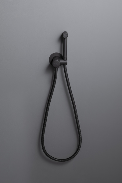 Смеситель с гигиеническим душем Allen Brau Priority 5.31A29-31 черный матовый (с внутренней частью)