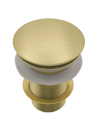 Донный клапан RoxenBath PD02GB (gold brush) без перелива