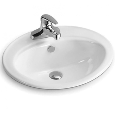 Раковина керамическая (встраиваемая снизу) SantiLine SL-2107