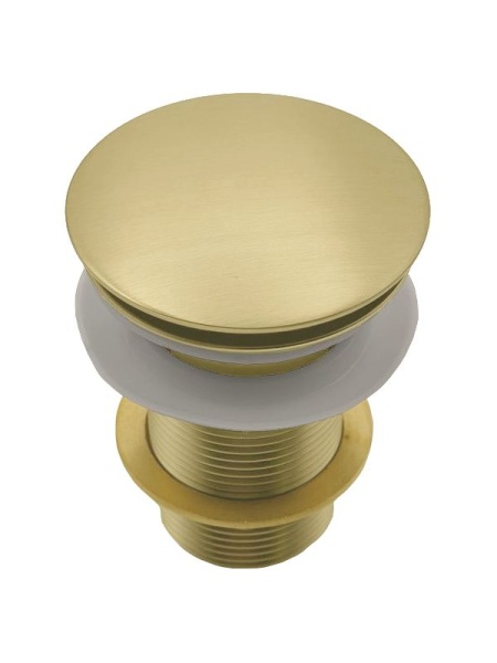 Донный клапан RoxenBath PD02GB (gold brush) без перелива