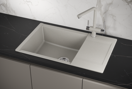 Мойка для кухни Granula Estetica 7807 базальт, 78х50 см, прямоугольная