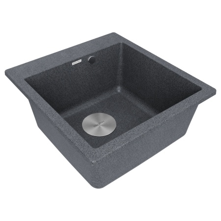 Мойка KANTE 50, IT-GRANIT, PM105152-DG, графит, 510х520, Paulmark