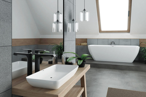 Смеситель для раковины Laveo Largo BAH_72ND черный