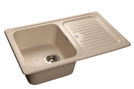 Кухонная мойка GranFest STANDART S-780L белый