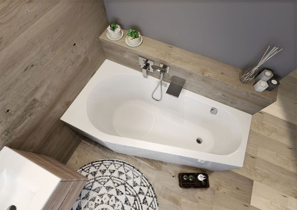 Акриловая ванна Riho Delta Plug&Play 160х80 R BD4200500000000