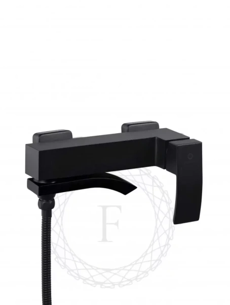 Смеситель для ванны с душем FILARETE Waterfall FL2110 (Черный матовый)