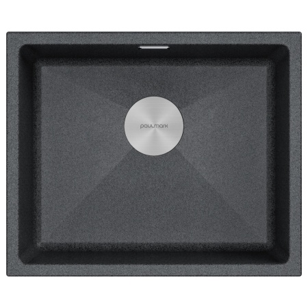 Мойка LUMI 55UNI, IT-GRANIT, LU55-DG, графит, 555х460, Paulmark