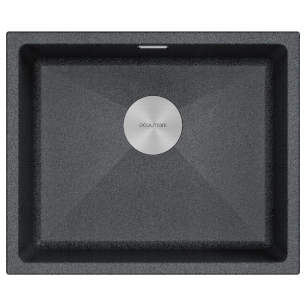 Мойка LUMI 55UNI, IT-GRANIT, LU55-DG, графит, 555х460, Paulmark