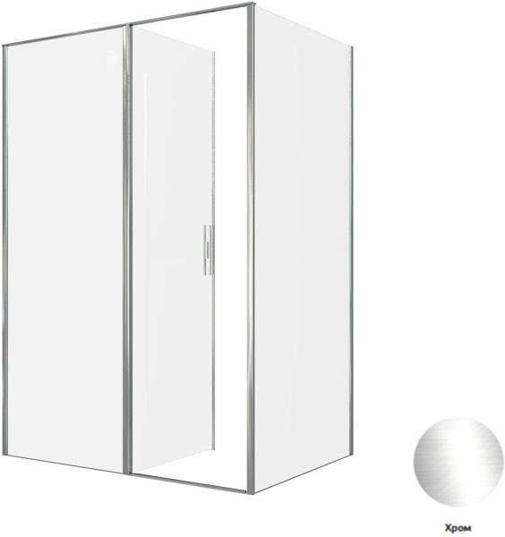Душевой уголок Allen Brau Priority 140x100 3.31034.00 + 3.31046.00 хром