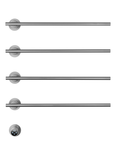 Полотенцесушитель электрический встраиваемый WONZON & WOGHAND, Брашированный никель (WW-A364-BR)