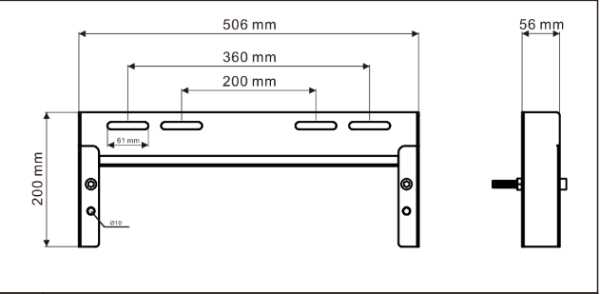 Монтажный модуль RoxenBath Double Fix 715850 Plattenbau