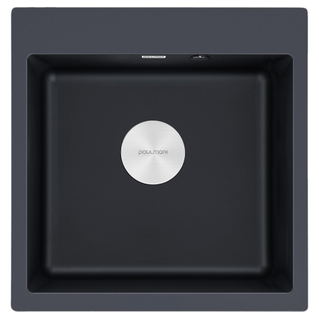 Мойка KANTE 50, IT-GRANIT, PM105152-AN, антрацит, 510х520, Paulmark