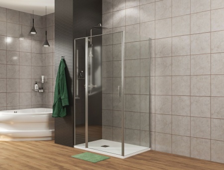Душевой уголок Allen Brau Priority 90x90 3.31001.00 + 3.31016.00 хром