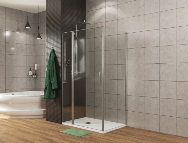 Душевой уголок Allen Brau Priority 90x90 3.31001.00 + 3.31016.00 хром